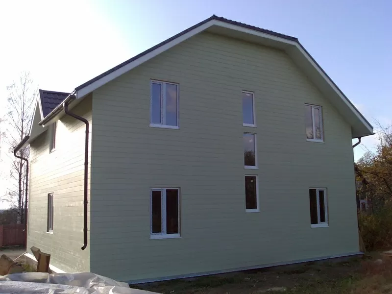 Строим каркасные дома ,  бани по финской и канадской технологии