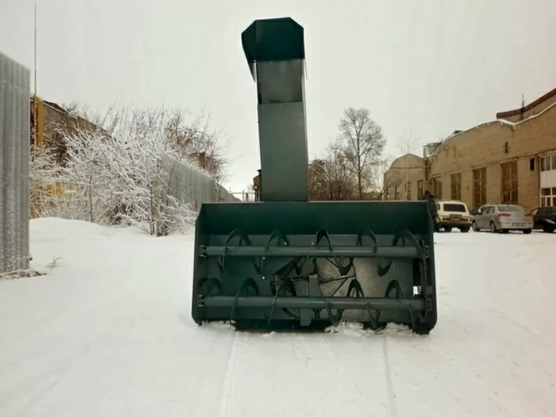 Снегоочиститель фрезерно-роторный. 2